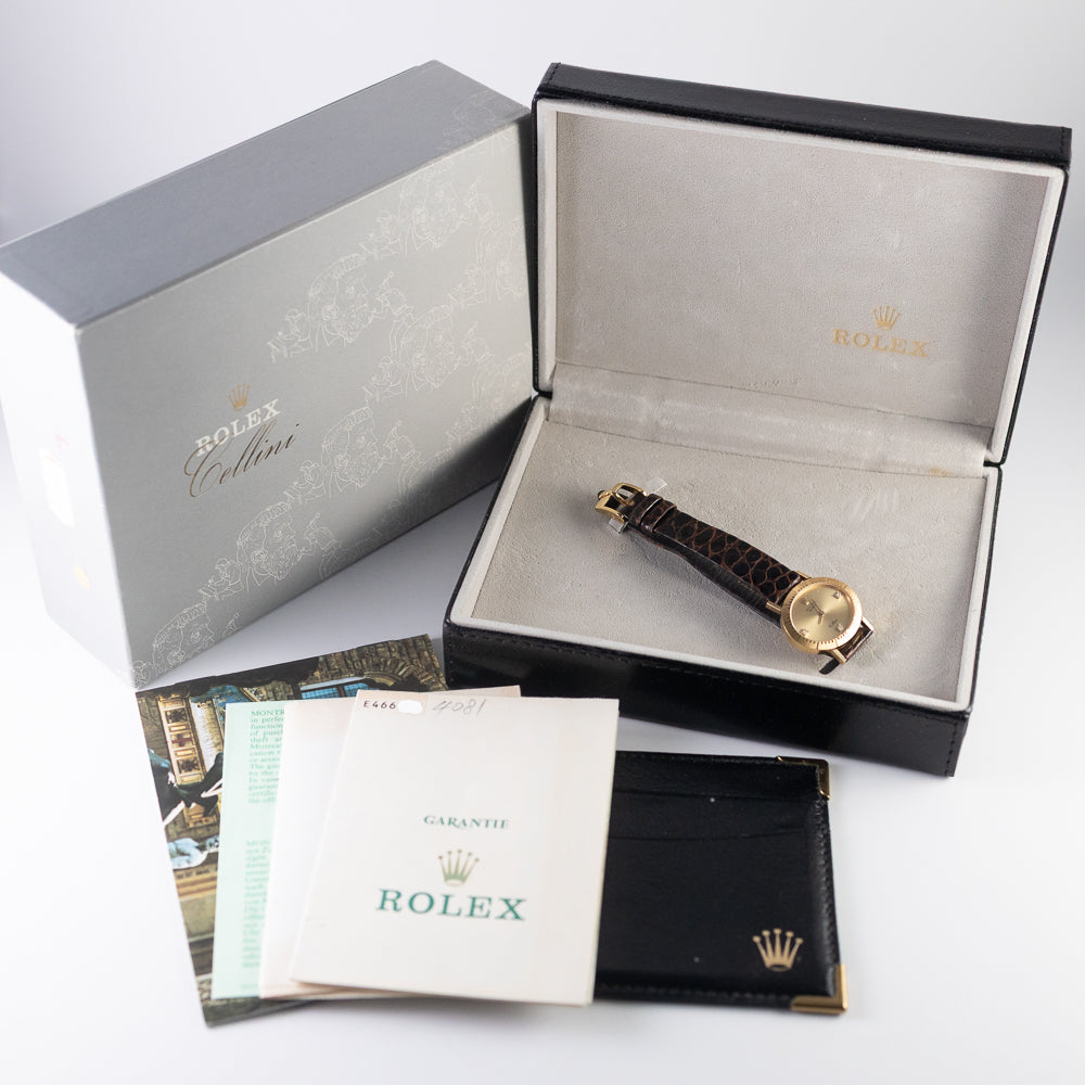 ROLEX CELLINI Ref.4081 w.Box and Paper