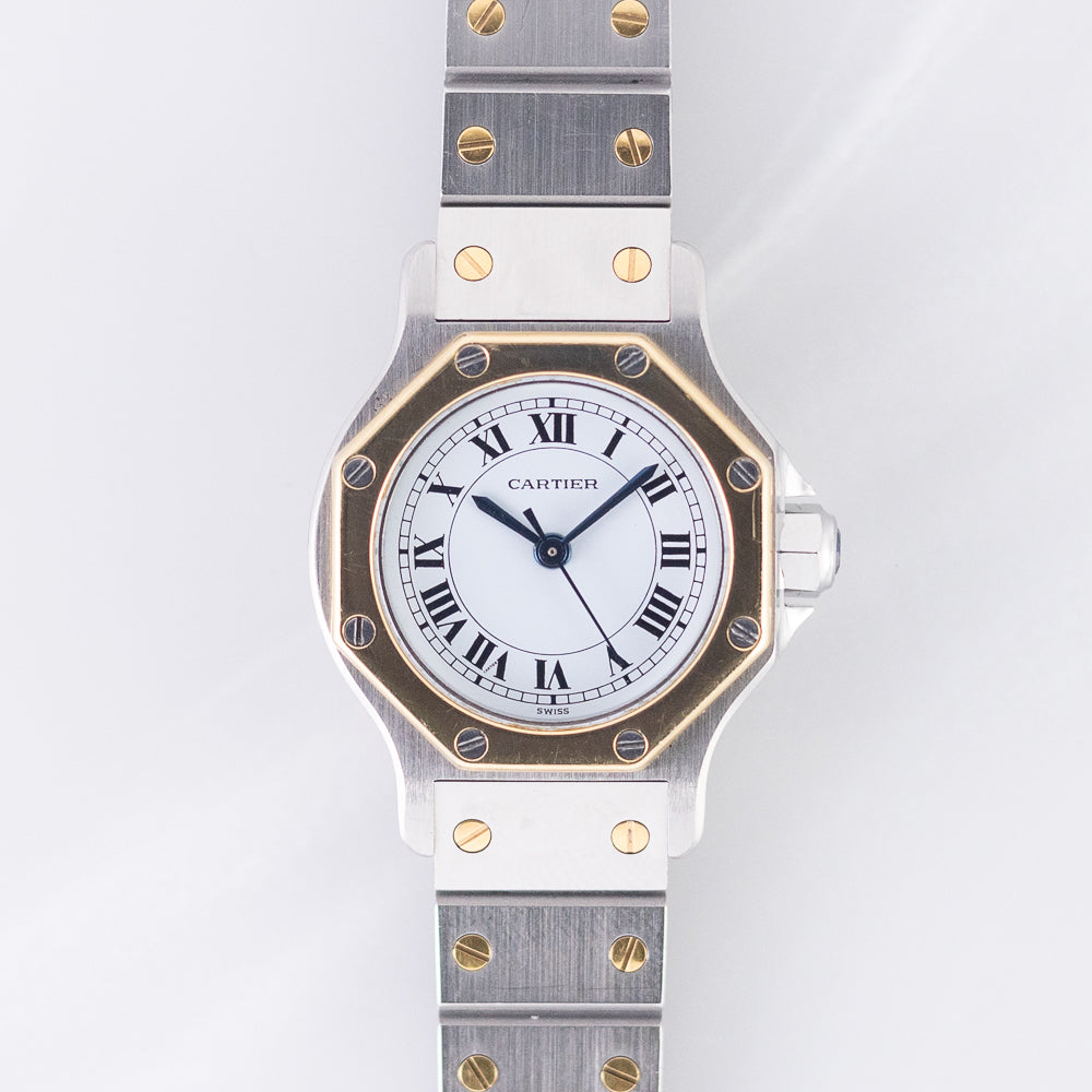 CARTIER SM SANTOS OCTAGON Ref.0907 Automatic