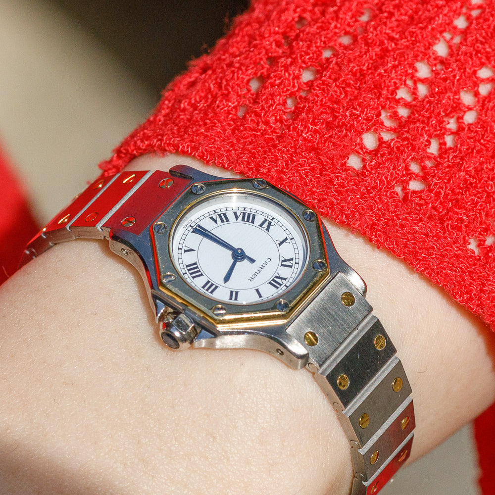CARTIER SM SANTOS OCTAGON Ref.0907 Automatic