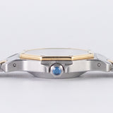CARTIER LM SANTOS OCTAGON Automatic Ref.2966 Godron Bracelet