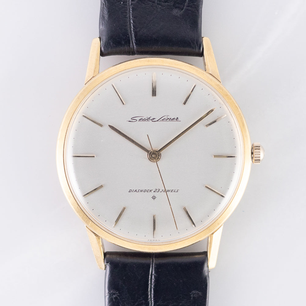 SEIKO Liner Ref.15010 18K Yellow Gold – TIMEANAGRAM
