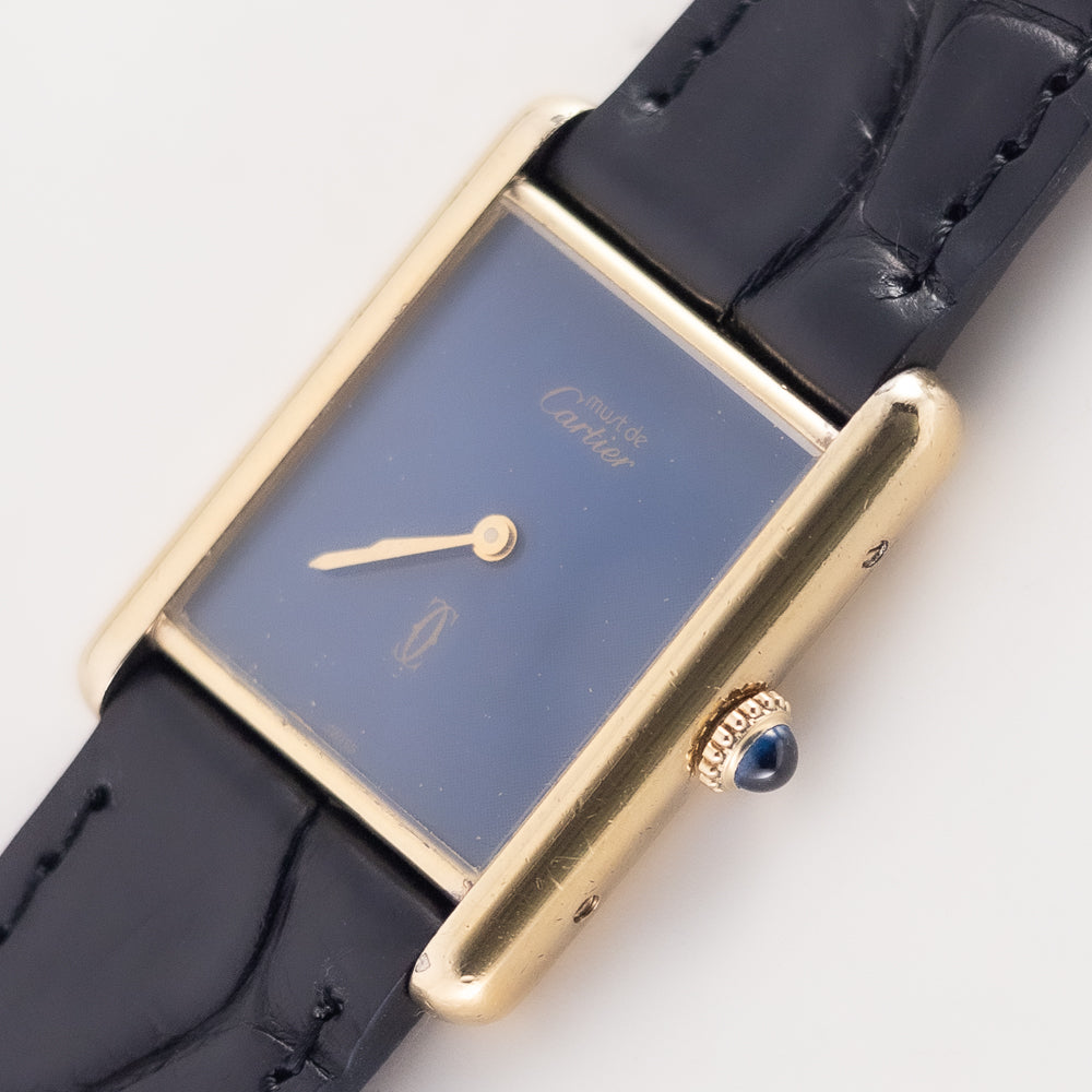 CARTIER LM MUST DE TANK LAPIS LAZURI - Like