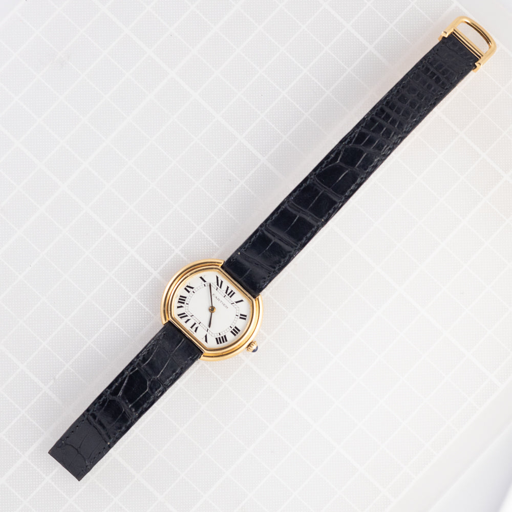 CARTIER LM Ellipse Ref.78091 1970's