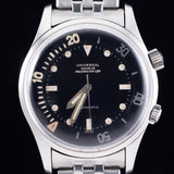 UNIVERSAL GENEVE POLEROUTER SUB MK3 Ref.20369 Mega Fat Kissing Font inner Bezel