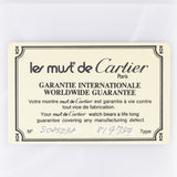 CARTIER LM MUST DE TANK LAPIS LAZURI - Like Box and Warranty Papers