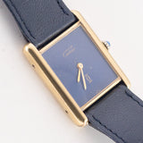 CARTIER LM MUST DE TANK LAPIS LAZURI - Like Box and Warranty Papers