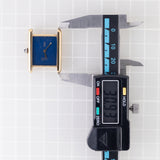 CARTIER LM MUST DE TANK LAPIS LAZURI - Like Box and Warranty Papers