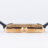 CARTIER SM TANK ALLONGEE Yellow Diamond Mecanique BOX