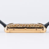 CARTIER SM TANK ALLONGEE Yellow Diamond Mecanique BOX