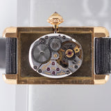 CARTIER SM TANK ALLONGEE Yellow Diamond Mecanique BOX