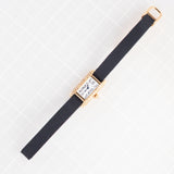 CARTIER SM TANK ALLONGEE Yellow Diamond Mecanique BOX