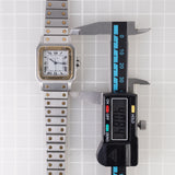 CARTIER LM Santos Carree Ref.2961 BOX and paper