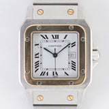 CARTIER LM Santos Carree Ref.2961 BOX and paper