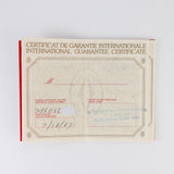 CARTIER LM Santos Carree Ref.2961 BOX and paper