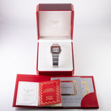 CARTIER LM Santos Carree Ref.2961 BOX and paper
