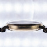 OMEGA Cal.30SCT1 Black Gilt Dial 14K Yellow Gold