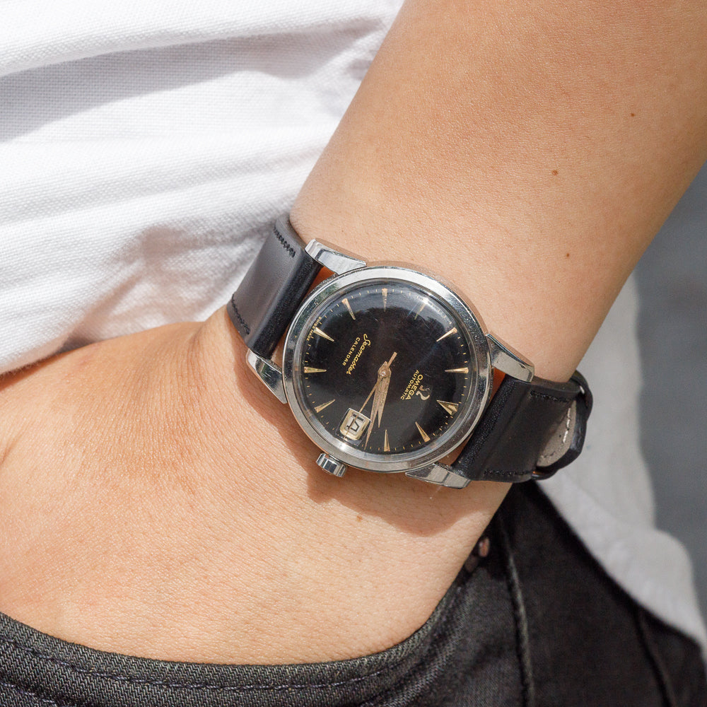 OMEGA Seamaster Black Gilt Dial Ref.2849 11SC