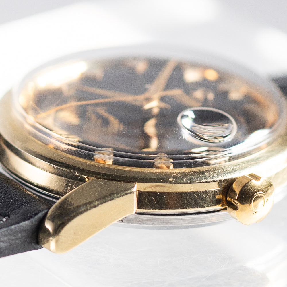 OMEGA Seamaster Calendar Black Gilt Dial Ref.2849 10SC