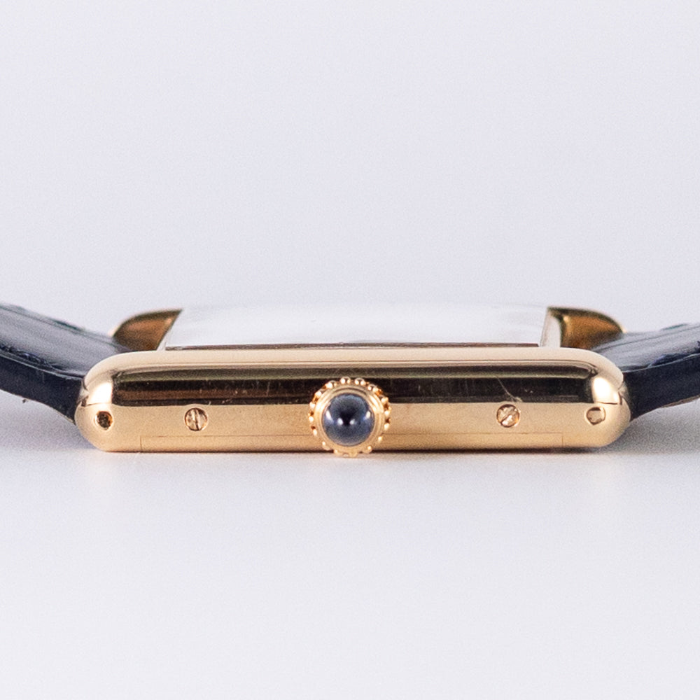 CARTIER LM TANK LC Ref.78086 Paris MK2 Dial Old Cabochon Crown Box