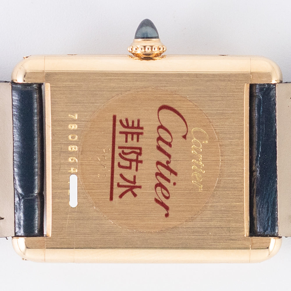 CARTIER LM TANK LC Ref.78086 Paris MK2 Dial Old Cabochon Crown Box