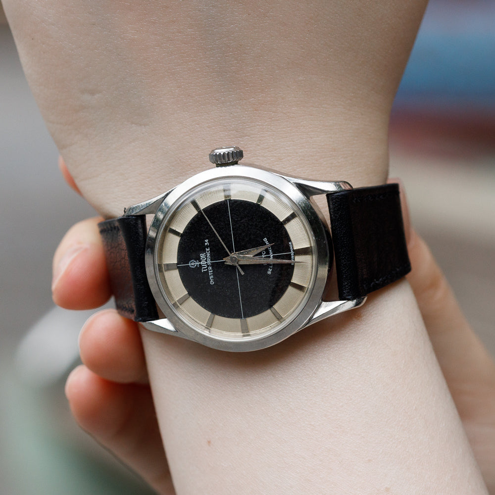 TUDOR OYSTER PRINCE 34 Tuxedo NO Lum Ref.7950