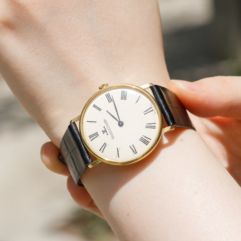 JAEGER LECOULTRE Ultra Thin 18K Yellow Gold Ref.9124 21