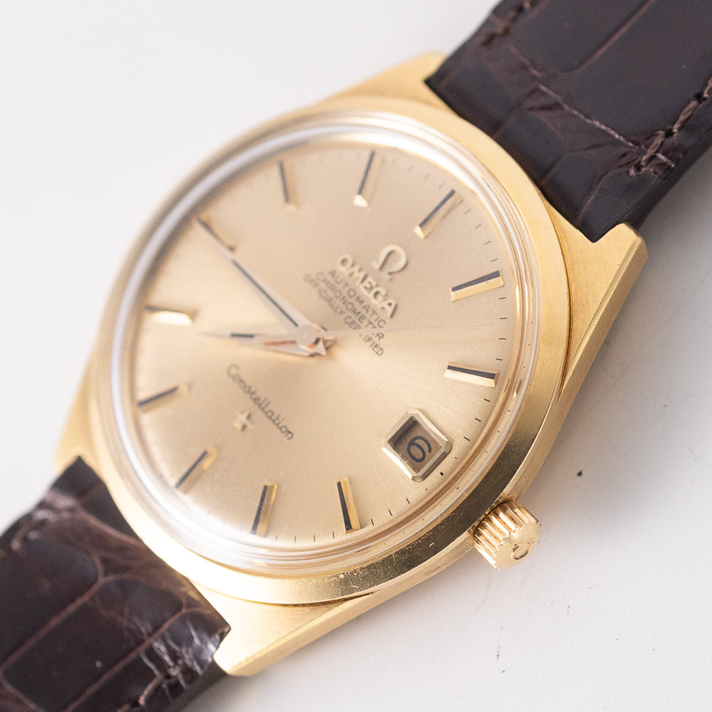 OMEGA CONSTELLATION REF.168.015 18K Yellow Gold