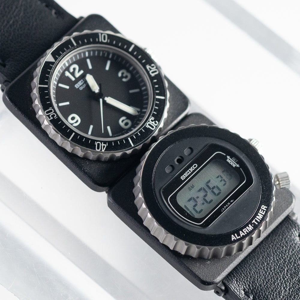 SEIKO FIELD MASTER's JDM NEW OLD STOCK SET Ref.1420-0140 Ref.H801-6040 Ref.H558-5020