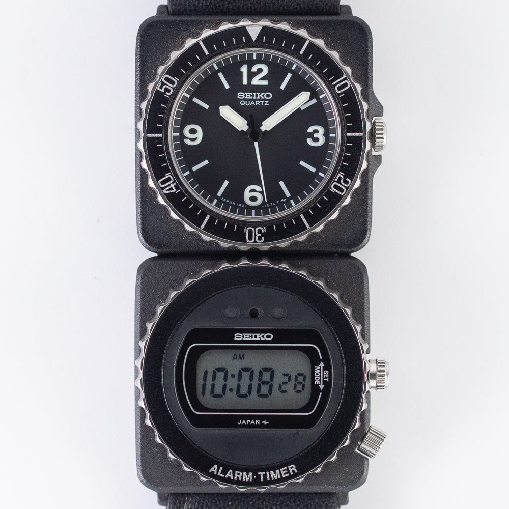 SEIKO FIELD MASTER's JDM NEW OLD STOCK SET Ref.1420-0140 Ref.H801-6040 Ref.H558-5020