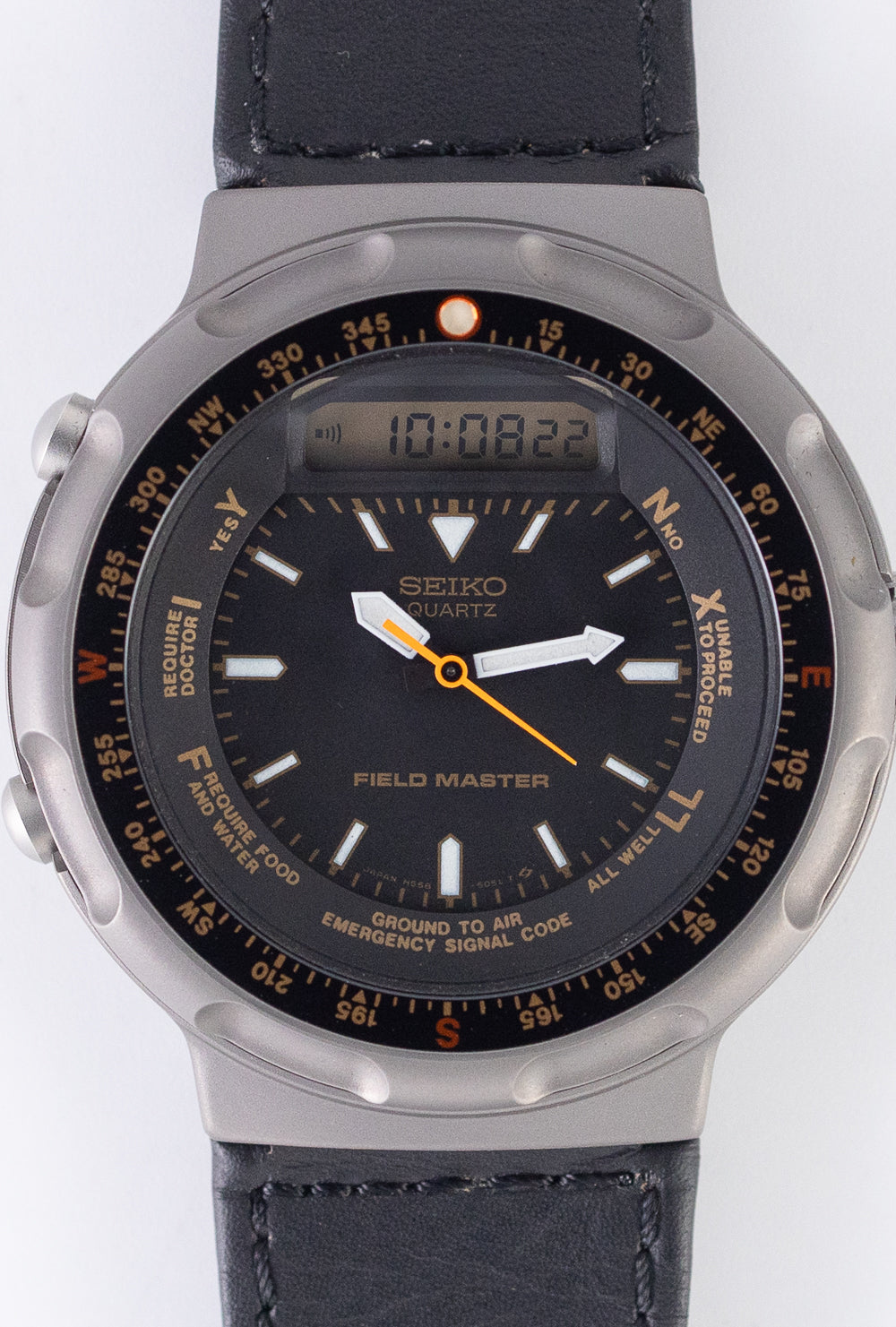 SEIKO FIELD MASTER's JDM NEW OLD STOCK SET Ref.1420-0140 Ref.H801-6040 Ref.H558-5020