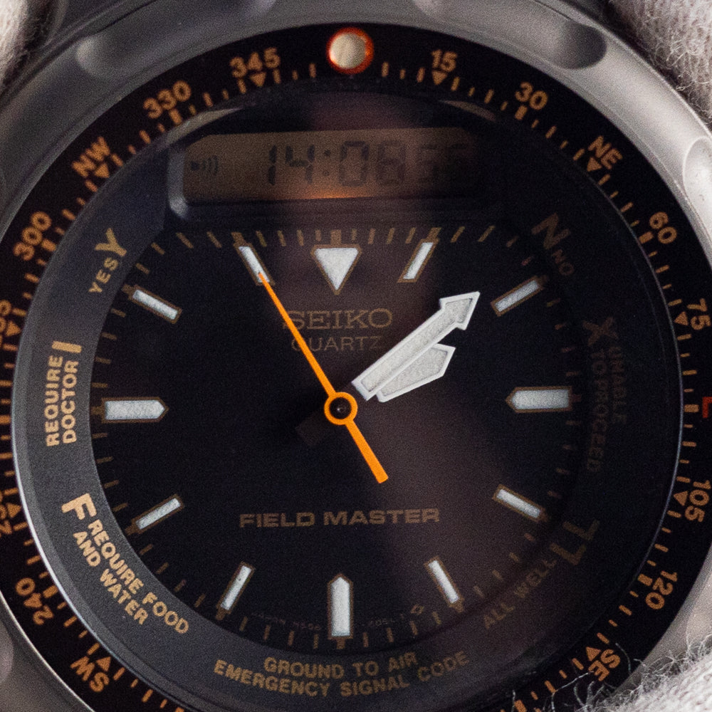 SEIKO FIELD MASTER's JDM NEW OLD STOCK SET Ref.1420-0140 Ref.H801-6040 Ref.H558-5020