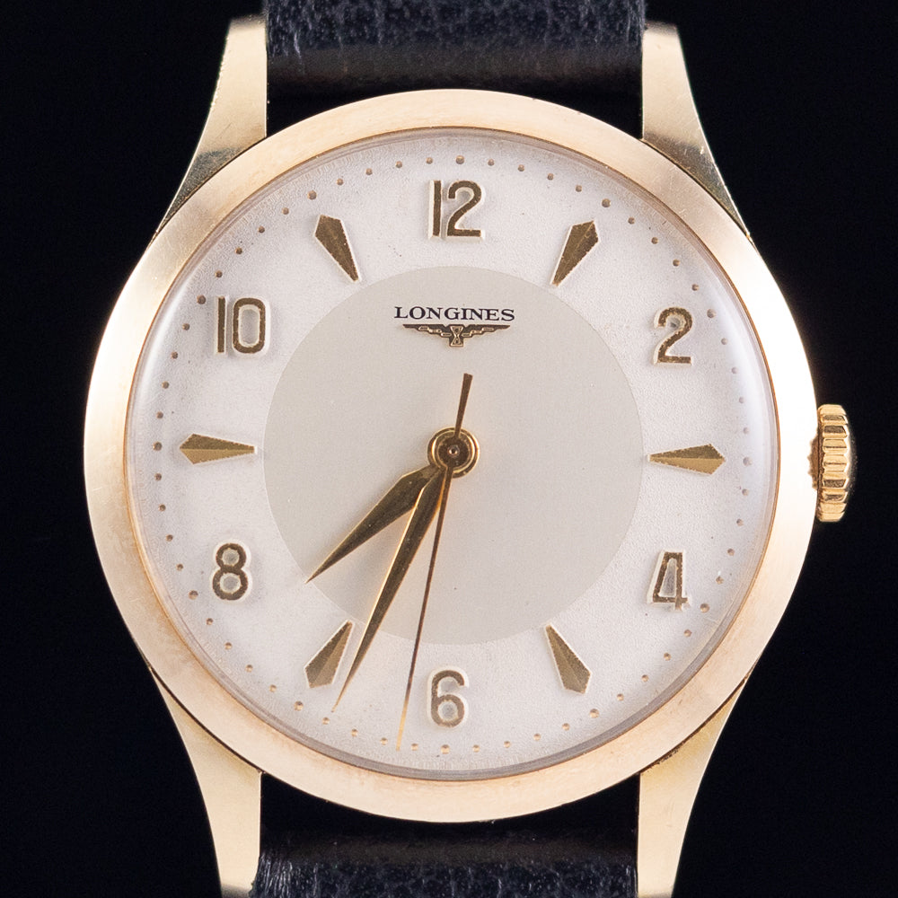 LONGINES Cal.12.68ZS 14K Yellow Gold Ref.4.5664.6