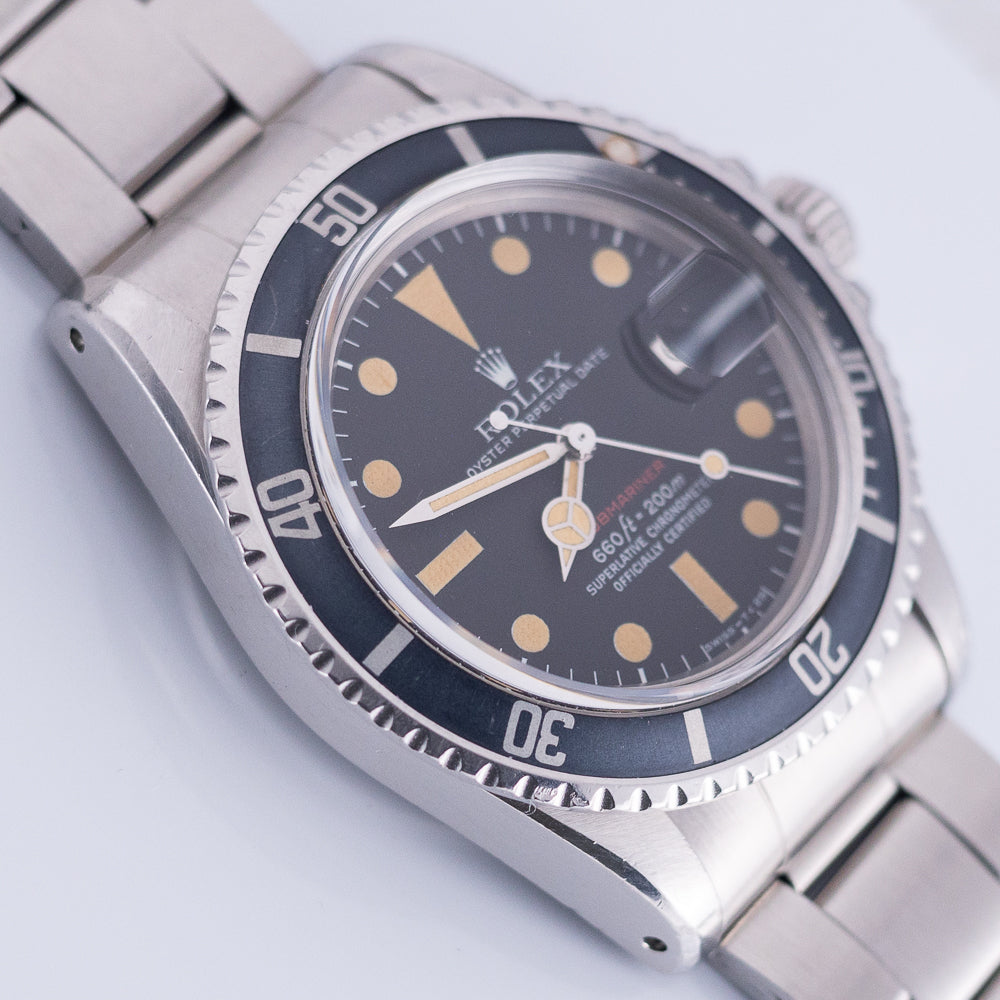 ROLEX SUBMARINER Ref.1680 “RED SUB” MK5 DIAL