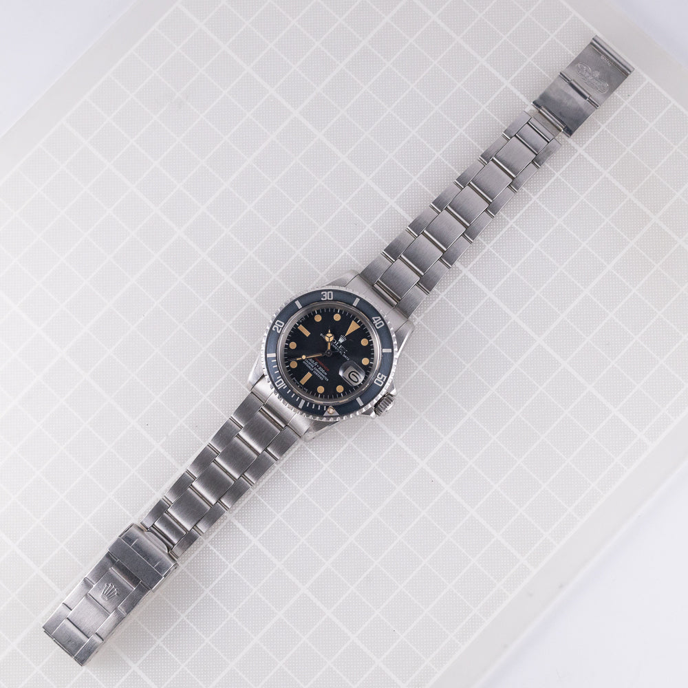 ROLEX SUBMARINER Ref.1680 “RED SUB” MK5 DIAL