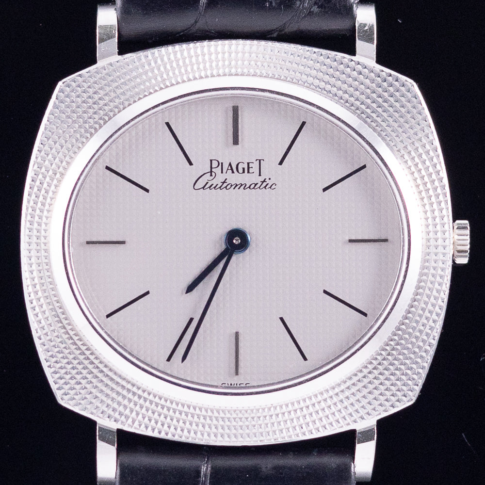 PIAGET REF.12448 Ultra-Thin Automatic Clous de Paris