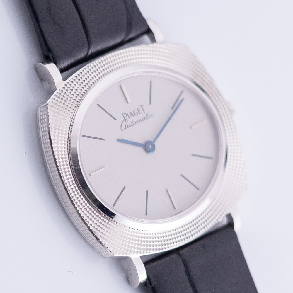 PIAGET REF.12448 Ultra-Thin Automatic Clous de Paris