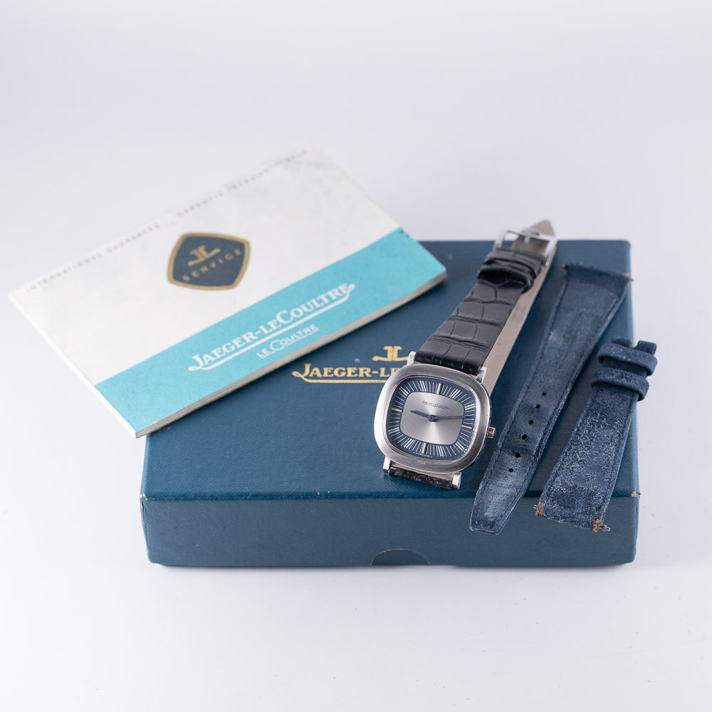 JAEGER LECOULTRE Ref.9100 22 TV Screen 18K White Gold w.Paper