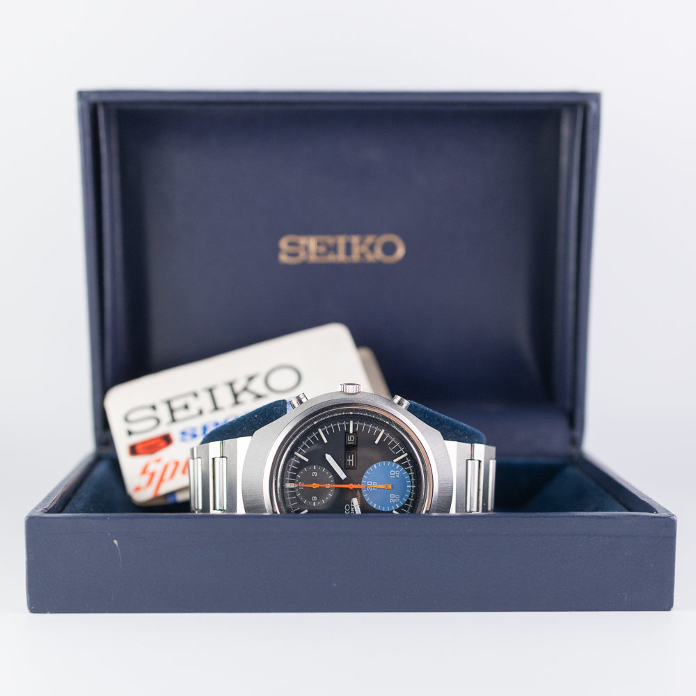 SEIKO 5 SPORTS SPEED TIMER Ref.6138-0020 NOS w.BOX and Paper