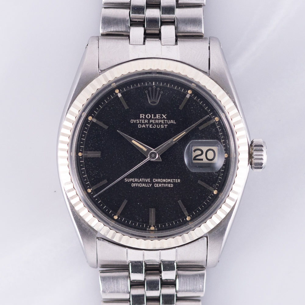 ROLEX DATEJUST Ref.1601 Black Gilt Dial