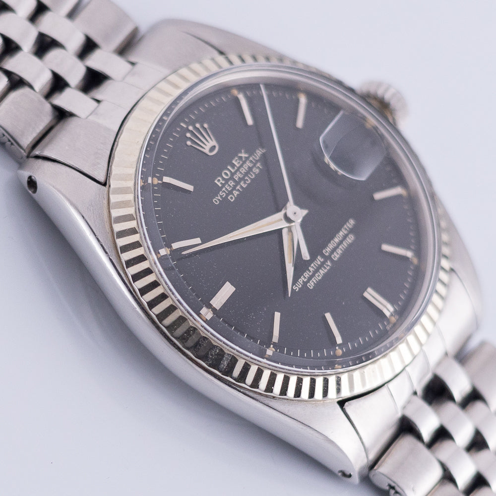 ROLEX DATEJUST Ref.1601 Black Gilt Dial