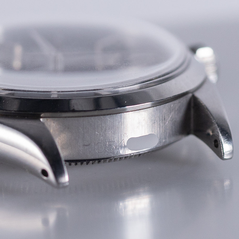 ROLEX OYSTER PERPETUAL Ref.1002 Black Gloss Dial with Silver Surface Printing