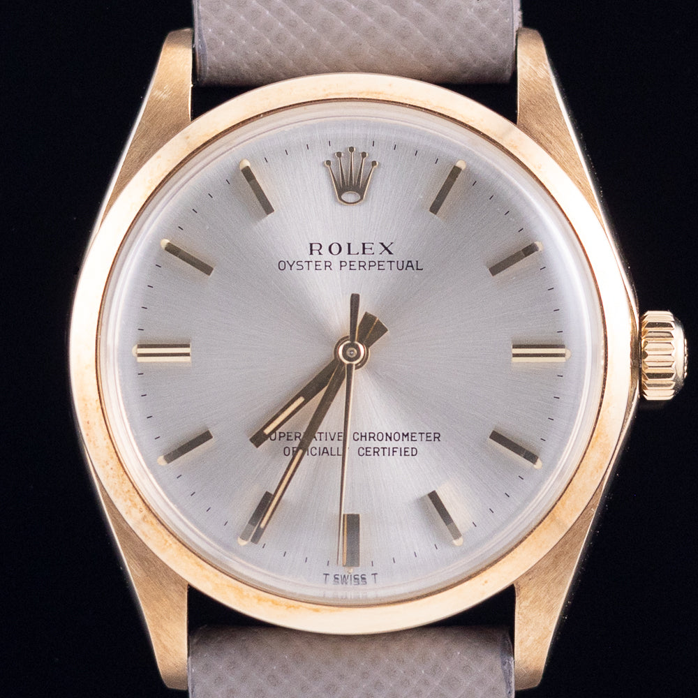 ROLEX OYSTER PERPETUAL Ref.1002 14K Yellow Gold