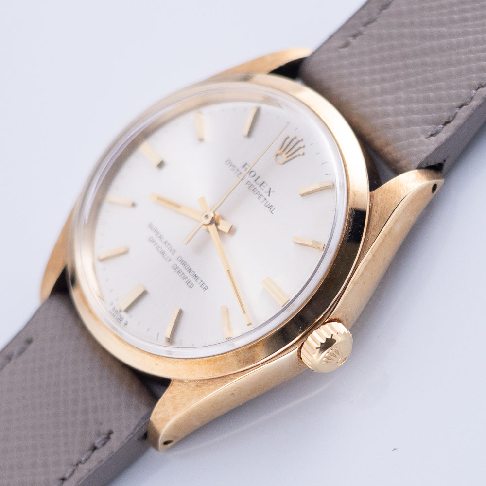 ROLEX OYSTER PERPETUAL Ref.1002 14K Yellow Gold