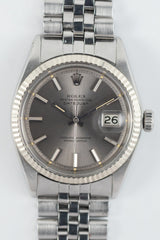 ROLEX DATEJUST Ref.1601 Gray Dial