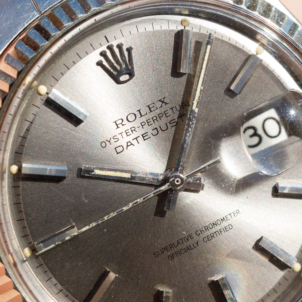 ROLEX DATEJUST Ref.1601 Gray Dial
