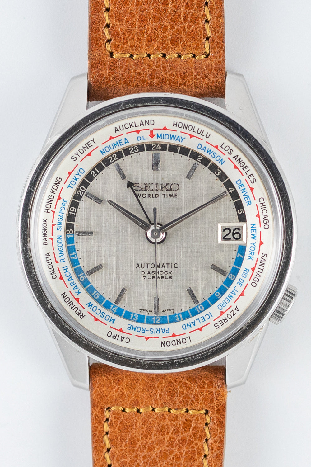 SEIKO WORLD TIME REF.6217-7010
