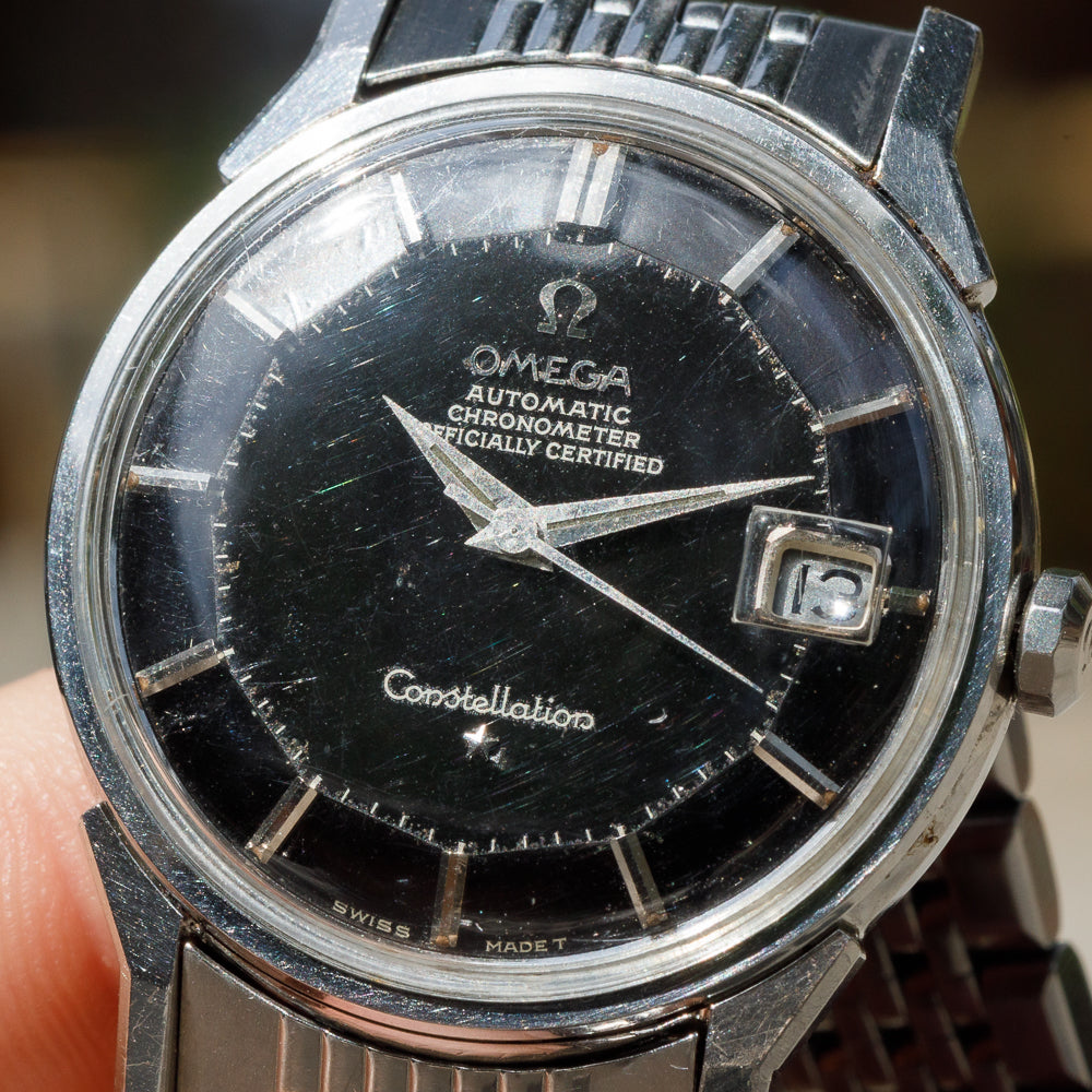 OMEGA Constellation Ref.168.005 Glossy Black Gilt Dial