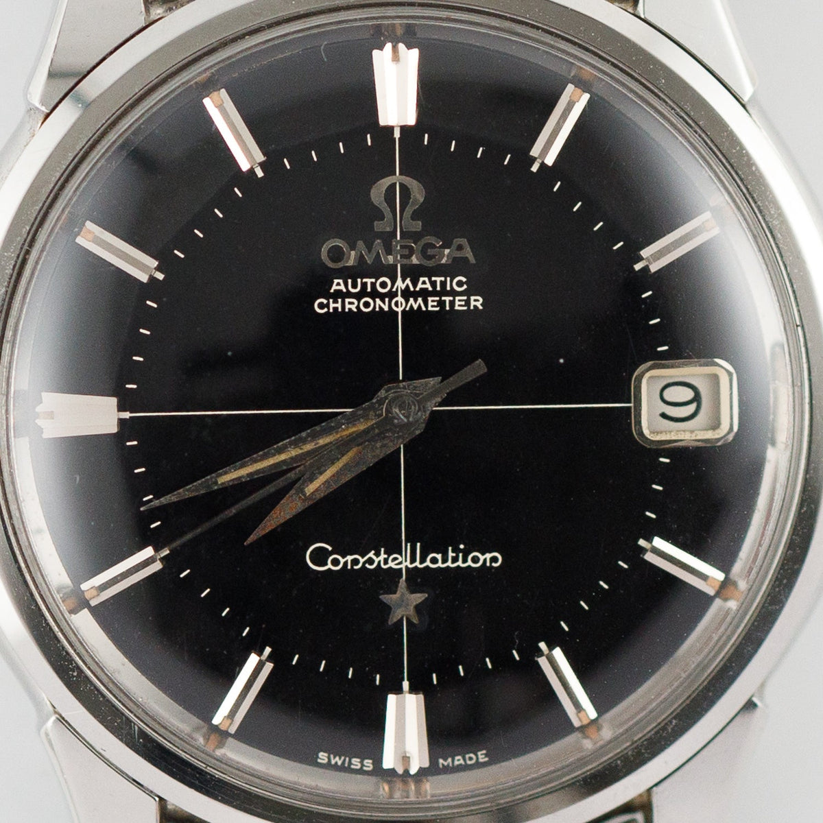 OMEGA Constellation Ref.14393 Glossy BLACK GLIT DIAL