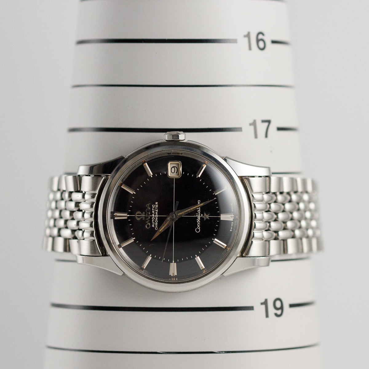 OMEGA Constellation Ref.14393 Glossy BLACK GLIT DIAL