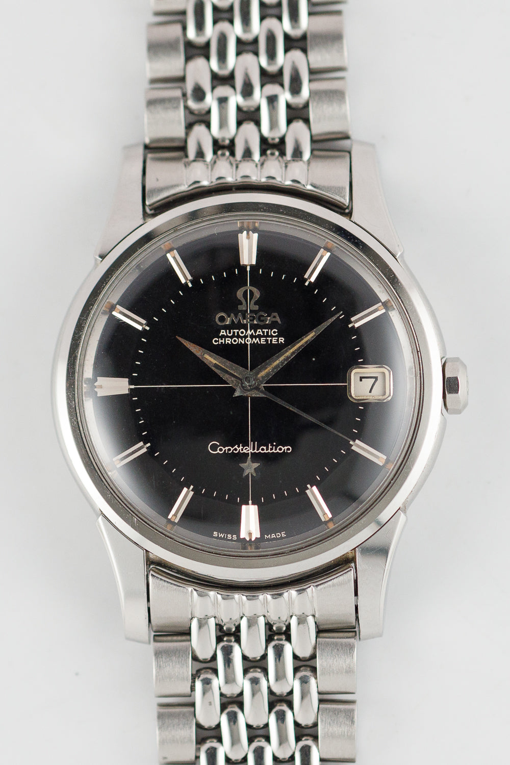 OMEGA Constellation Ref.14393 Glossy BLACK GLIT DIAL